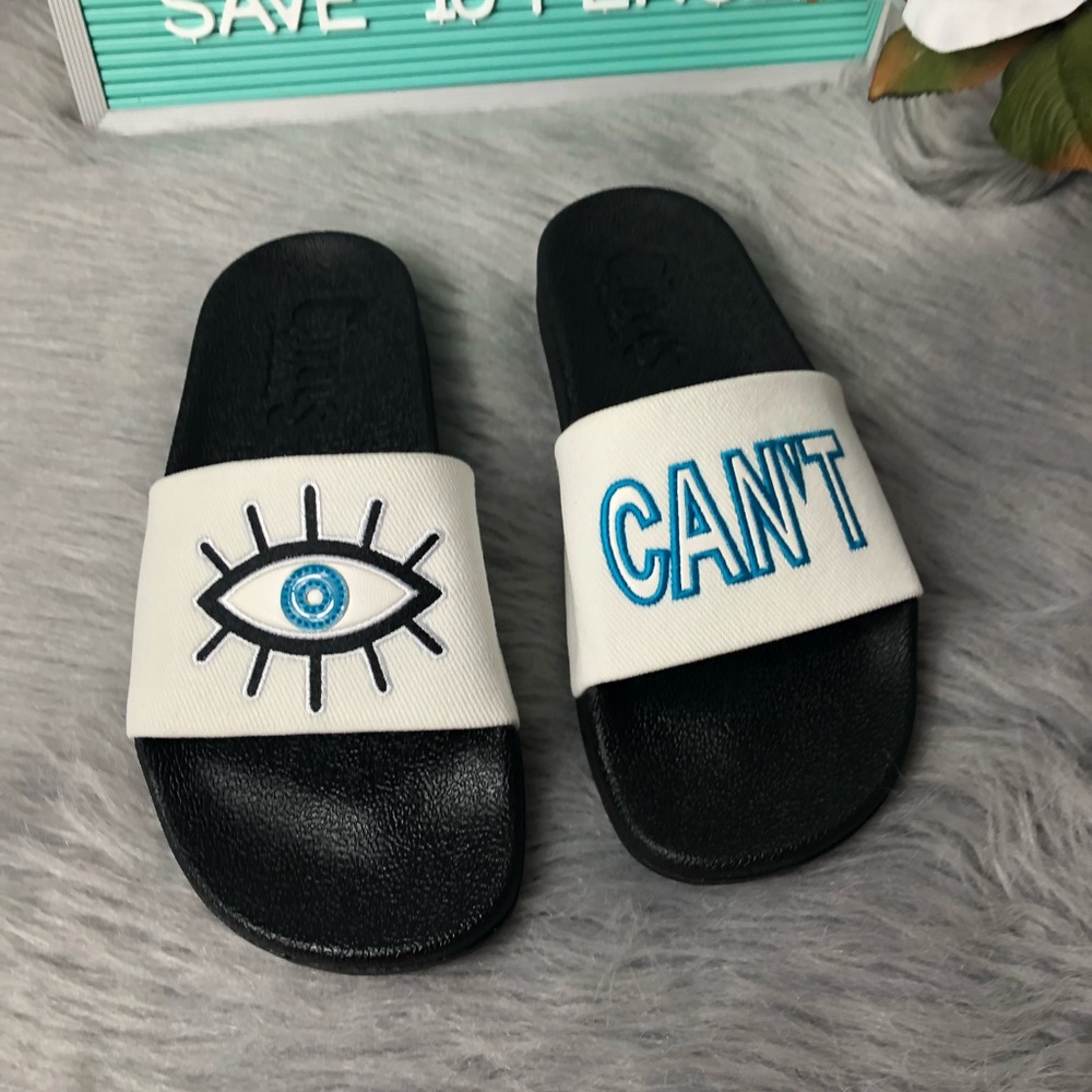 Circus Sam Edelman Eye Can’t Sandal Slides NWT - Picture 7 of 8
